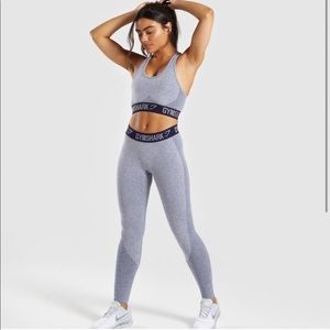 Gymshark Blue Flex Sorts Bra